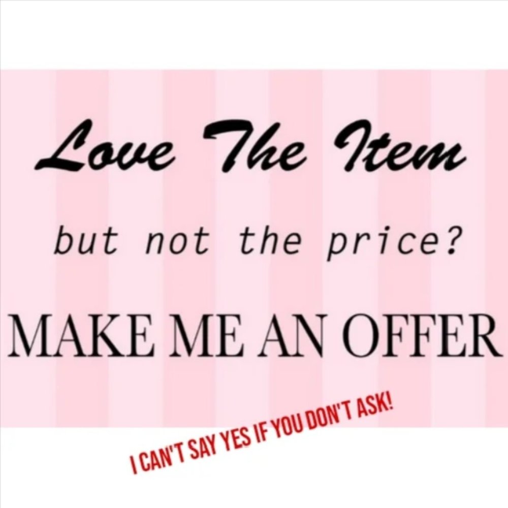 MAKE AN OFFER!😃